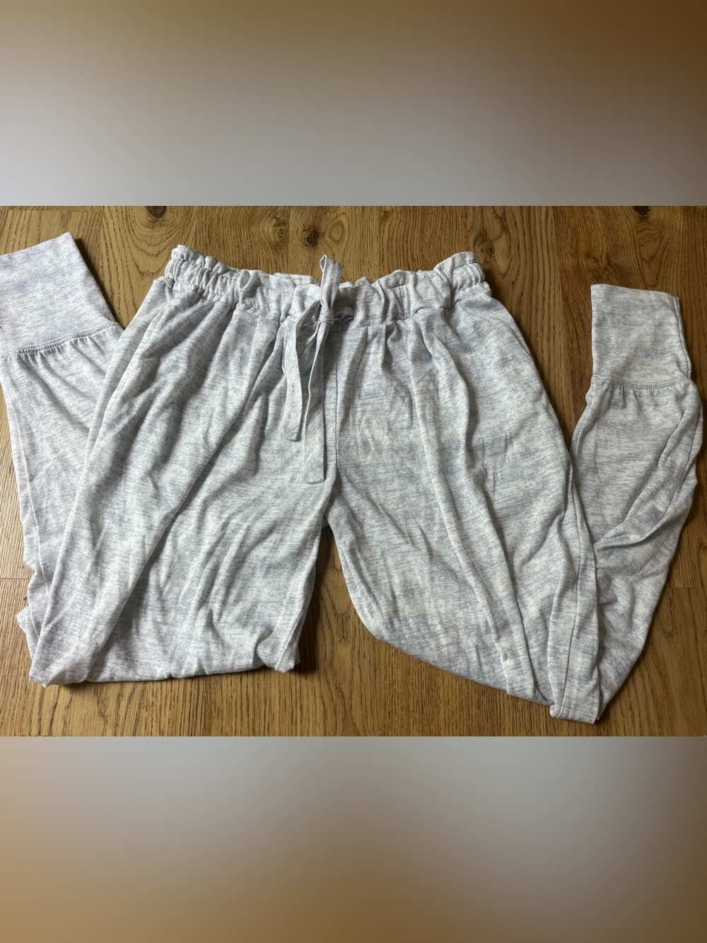 Jaclyn Intimates Women’s Small Heather Gray Jogger Lounge Pants - Picture 2 of 6